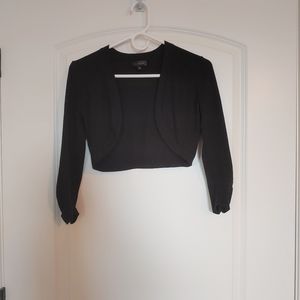 The Limited Black Bolero Sweater